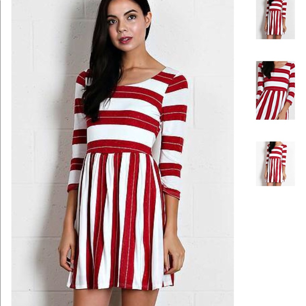  Beautiful Candy Stripe Dress 